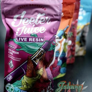Jeeter Juice Live Resin Ice Cream Cake with Disposable Straw