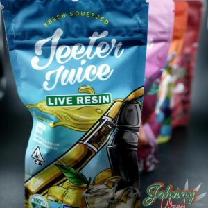 Jeeter Juice Live ResinLemon Drop with Disposable Straw